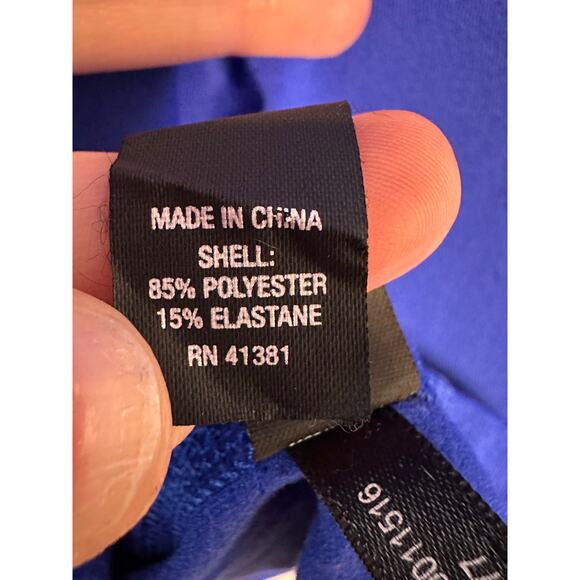 RLX Ralph Lauren Royal Blue 1/4 Zip Performance Pullover XL Golf Athleisure - Picture 16 of 16